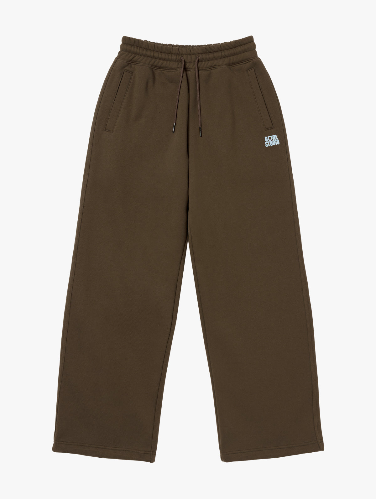 W'S ESSENTIAL BRUSHED PANTS - DARK BROWN