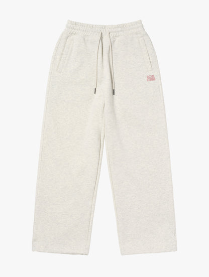 W'S ESSENTIAL BRUSHED PANTS - OATMEAL