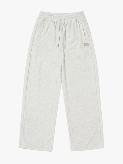W'S TERRY FLEECE PANTS - OATMEAL