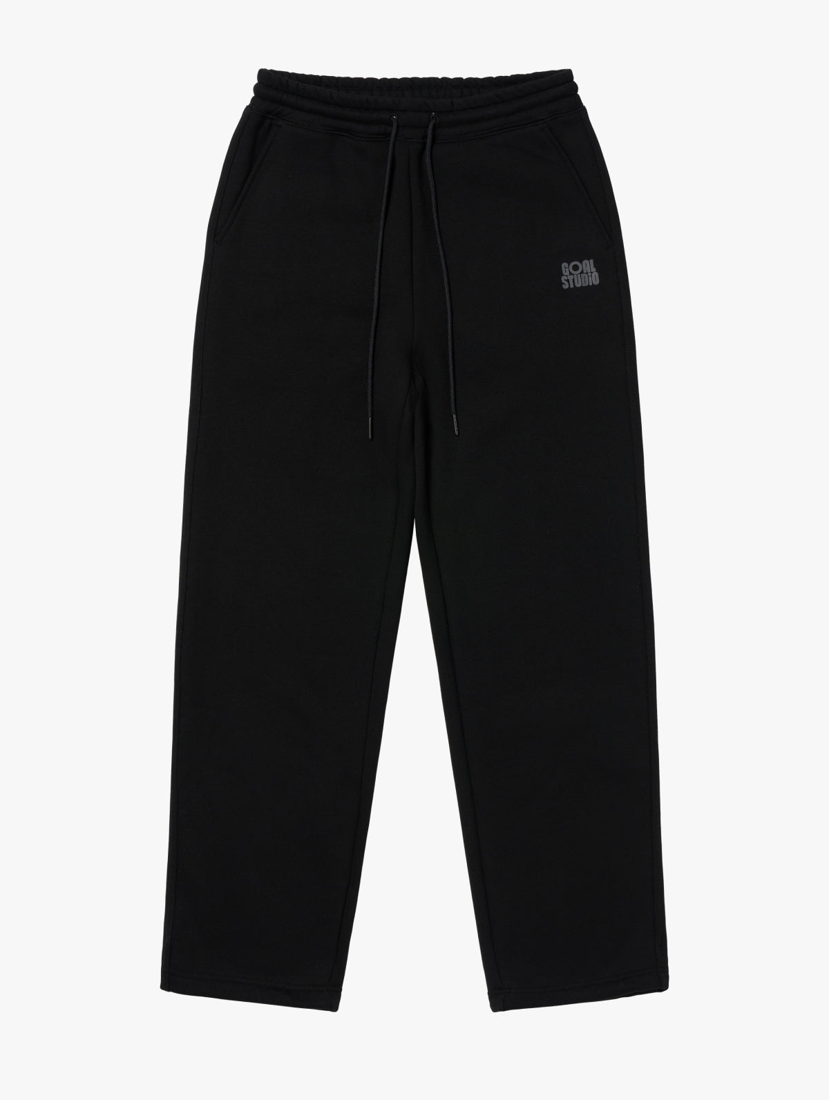 ESSENTIAL BRUSHED PANTS - BLACK