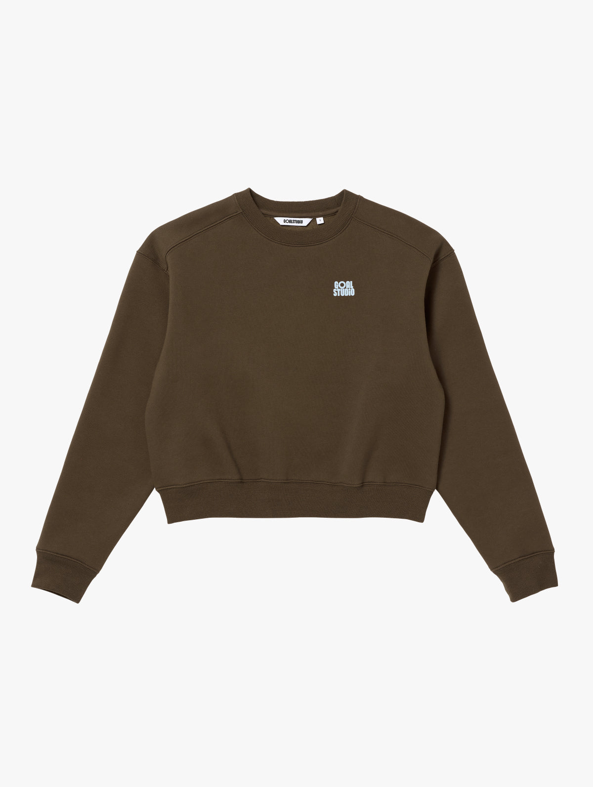 W'S ESSENTIAL BRUSHED SWEAT - DARK BROWN