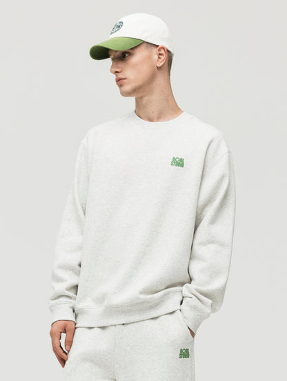 ESSENTIAL BRUSHED SWEAT - OATMEAL