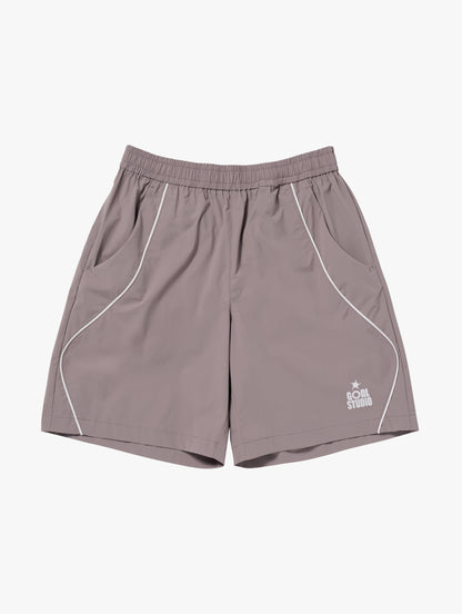 9" BERMUDA SHORTS - BROWN
