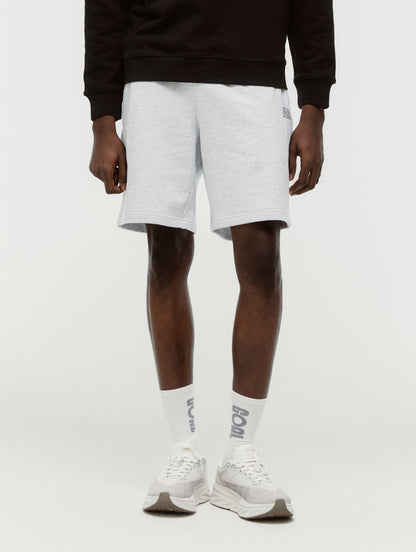 SWEAT JERSEY SHORTS - MELANGE GREY
