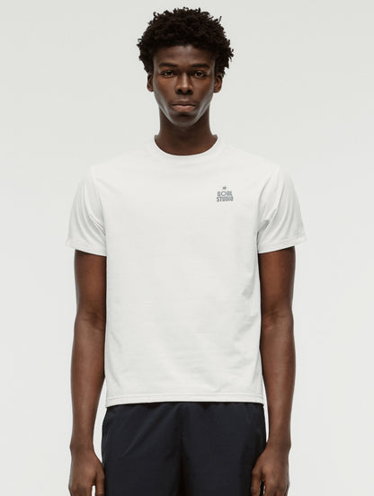 M'S ESSENTIAL AIRDRY TEE - OFF WHITE