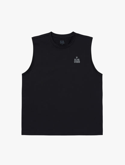 M'S ESSENTIAL AIRDRY SLEEVELESS - BLACK