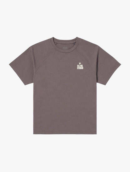 W'S ESSENTIAL AIRDRY TEE - BROWN