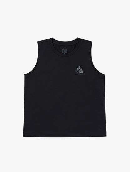 W'S ESSENTIAL AIRDRY SLEEVELESS - BLACK