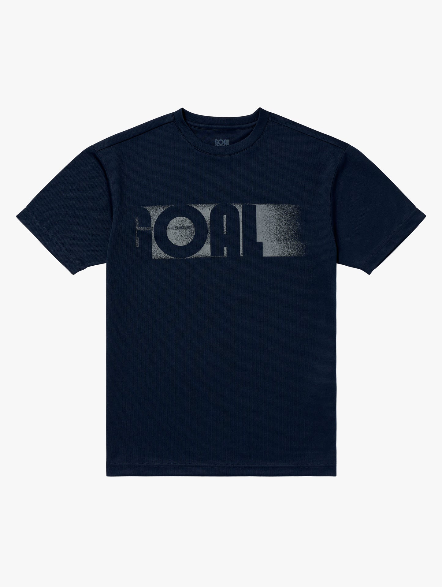 ACTIVE FRONT GOAL LOGO TEE - NAVY