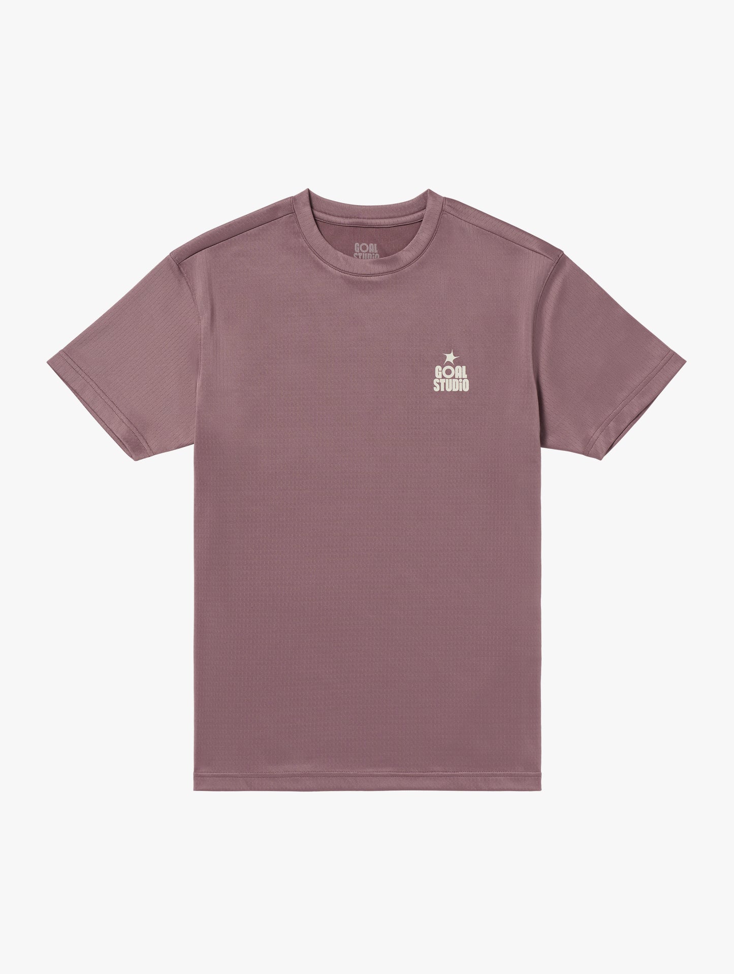 ACTIVE TRACK GOAL LOGO TEE - BRICK
