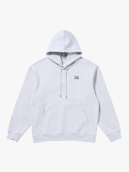 PAINT LOGO HOODIE - MELANGE GREY