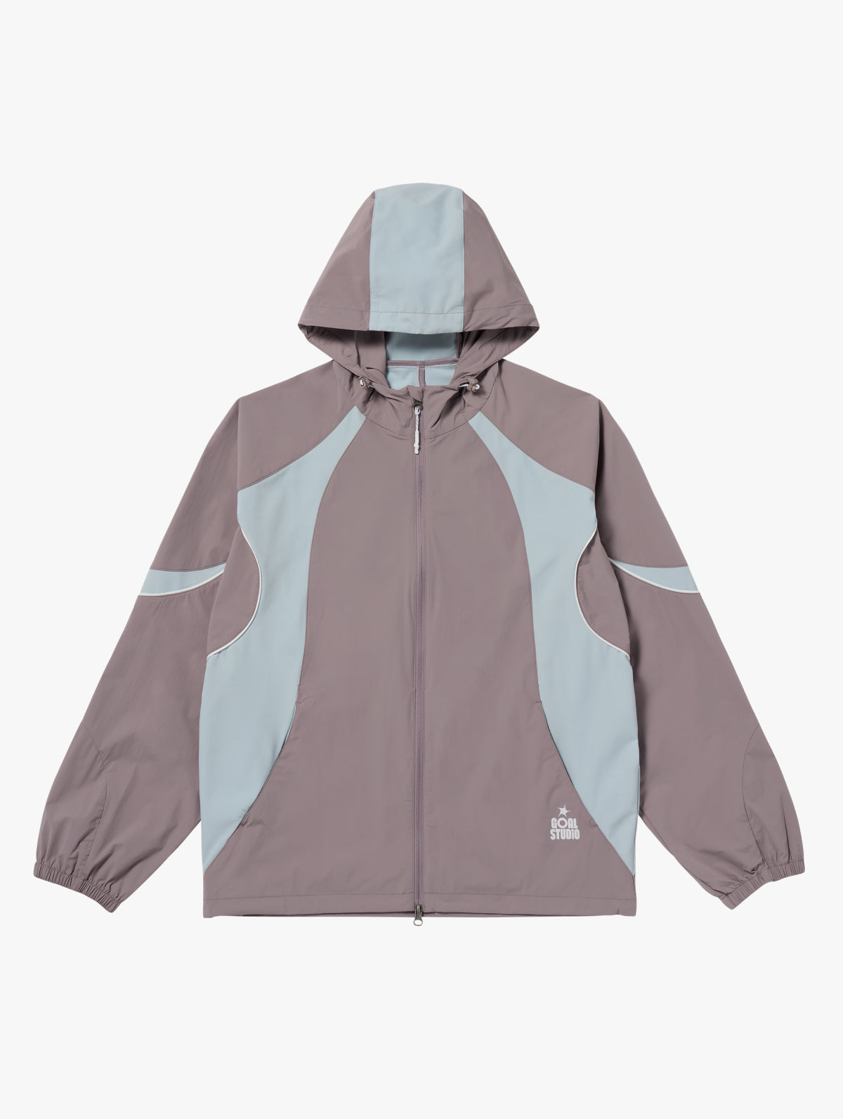 M'S COLOR-BLOCK JACKET - BROWN