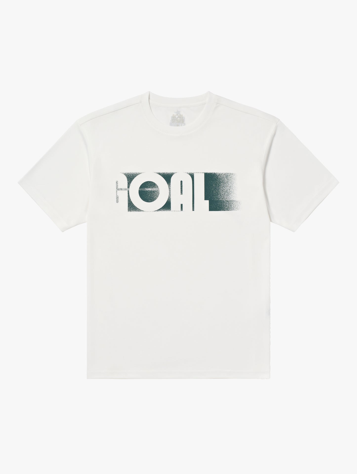 ACTIVE FRONT GOAL LOGO TEE - OFF WHITE