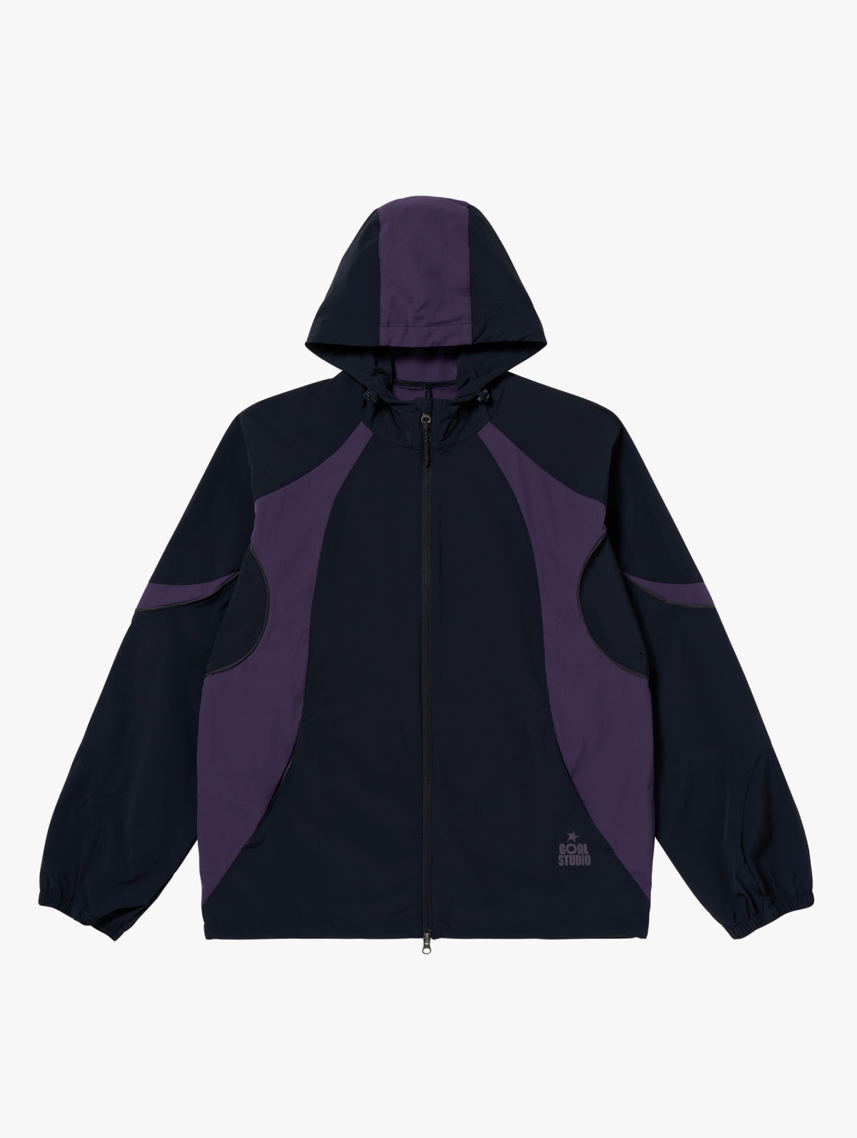 M'S COLOR-BLOCK JACKET - NAVY