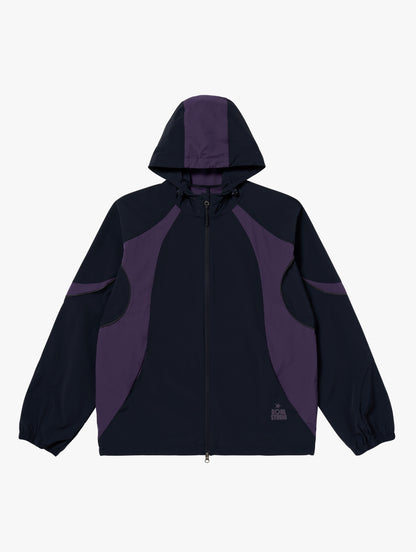 M'S COLOR-BLOCK JACKET - NAVY