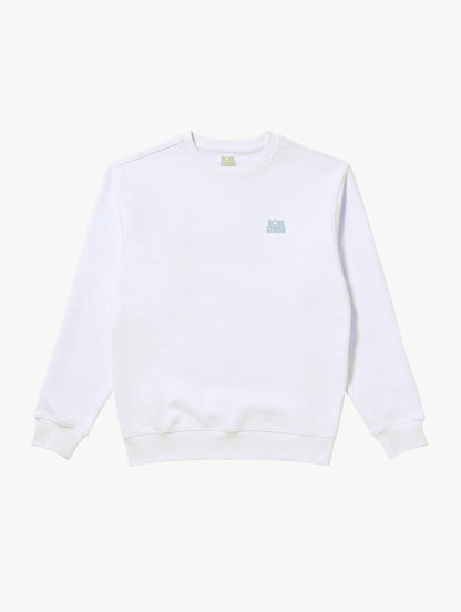MAP LOGO CREWNECK - OFF WHITE