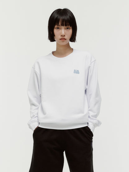 MAP LOGO CREWNECK - OFF WHITE