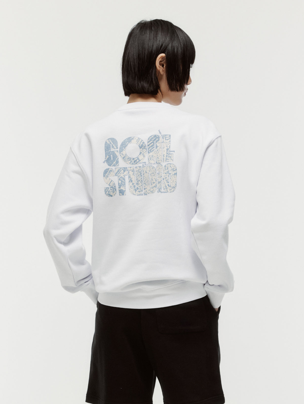 MAP LOGO CREWNECK - OFF WHITE