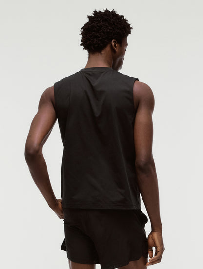 M'S ESSENTIAL AIRDRY SLEEVELESS - BLACK