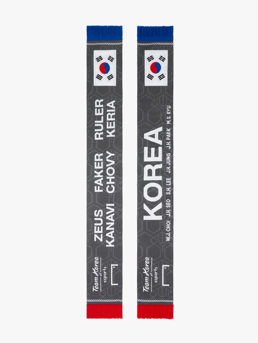 韓国eスポーツ代表チーム マフラー