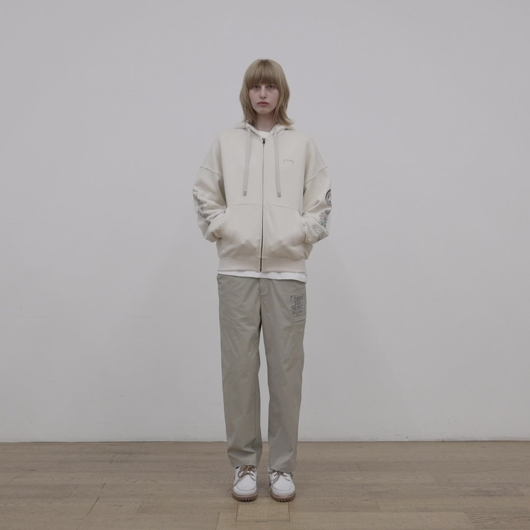 ゴールスタジオ グラフィティ フル ジップ アップ フーディー