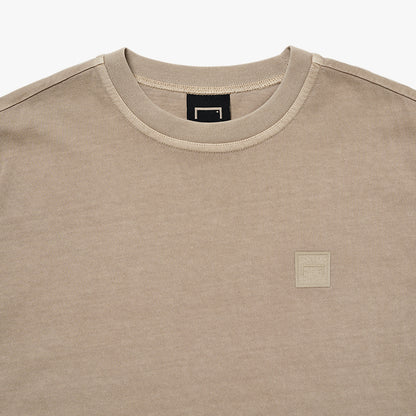 ゴールスタジオ シグネイチャー ウィメンズ ピグメント ダイ Tシャツ ベージュ