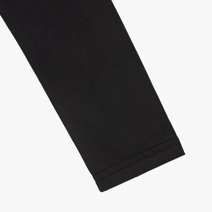 ゴールスタジオ シグネイチャー ウィメンズ クロップド ロングスリーブ Tシャツ ブラック