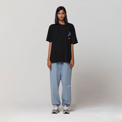 ゴールスタジオ フィアレス スパイラル 半袖 Tシャツ ブラック