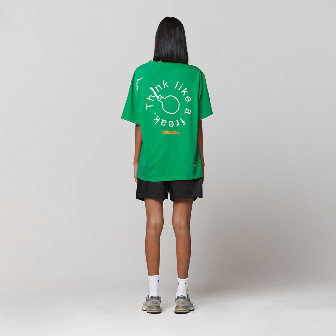 ゴールスタジオ フィアレス ビッグボム 半袖 Tシャツ グリーン