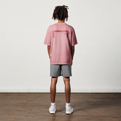 ゴールスタジオ ピグメントダイ ウォッシュ加工 半袖 Tシャツ ピンク