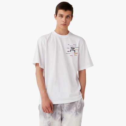 ゴールスタジオ CFC ロッカールーム 半袖 Tシャツ ホワイト