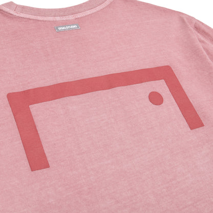 ゴールスタジオ ピグメントダイ ウォッシュ加工 半袖 Tシャツ ピンク