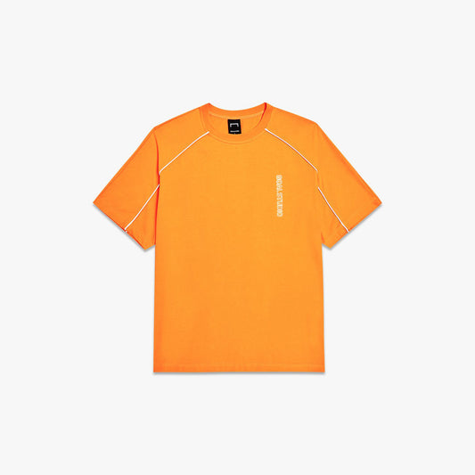 ゴールスタジオ パイピング 半袖 Tシャツ オレンジ