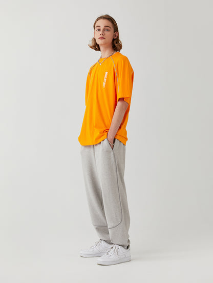 ゴールスタジオ パイピング 半袖 Tシャツ オレンジ