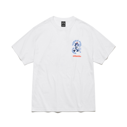 ゴールスタジオ フィアレス スパイラル 半袖 Tシャツ ホワイト