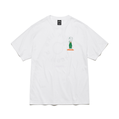 ゴールスタジオ フィアレス ビッグボム 半袖 Tシャツ ホワイト