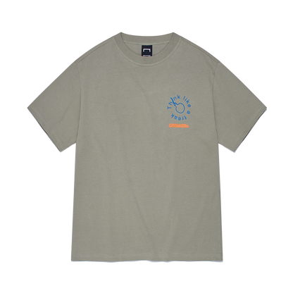 ゴールスタジオ フィアレス キャットラウス 半袖 Tシャツ カーキ