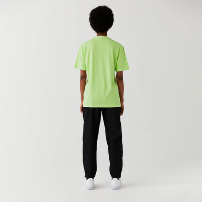 ゴールスタジオ レギュラーフィット ロゴ 半袖 Tシャツ ライム
