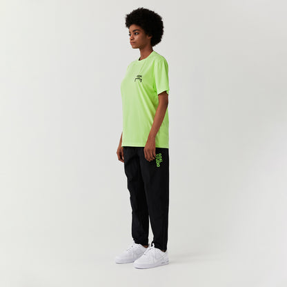 ゴールスタジオ レギュラーフィット ロゴ 半袖 Tシャツ ライム