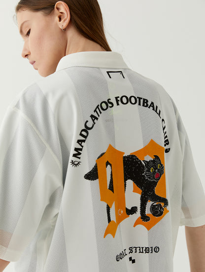 ゴールスタジオ マッドキャットスFC ホームゲームシャツ ホワイト